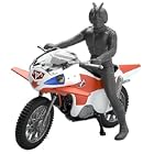 仮面ライダーBLACK RX』より、蒼きライダーマシン「アクロバッター」が